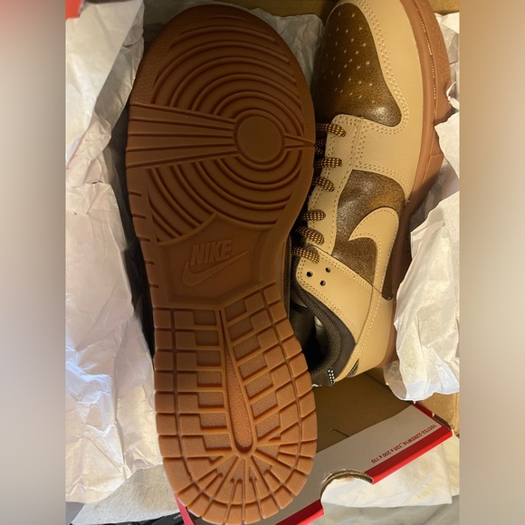 Brown LTE Jordan  Dunks - Picture 3 of 4